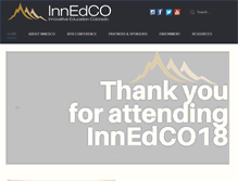 Tablet Screenshot of innedco.org